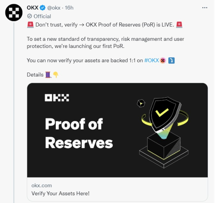 사진=OKX 공식트위터