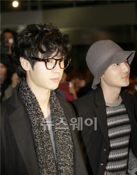 베를린 레드카펫, 정준영-로이킴 ⓒ 김준영 기자