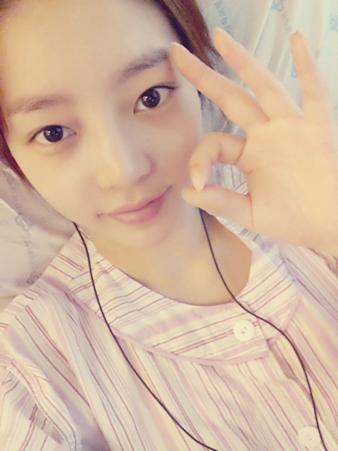 구하라 수술  후 모습 ⓒ구하라 트위터