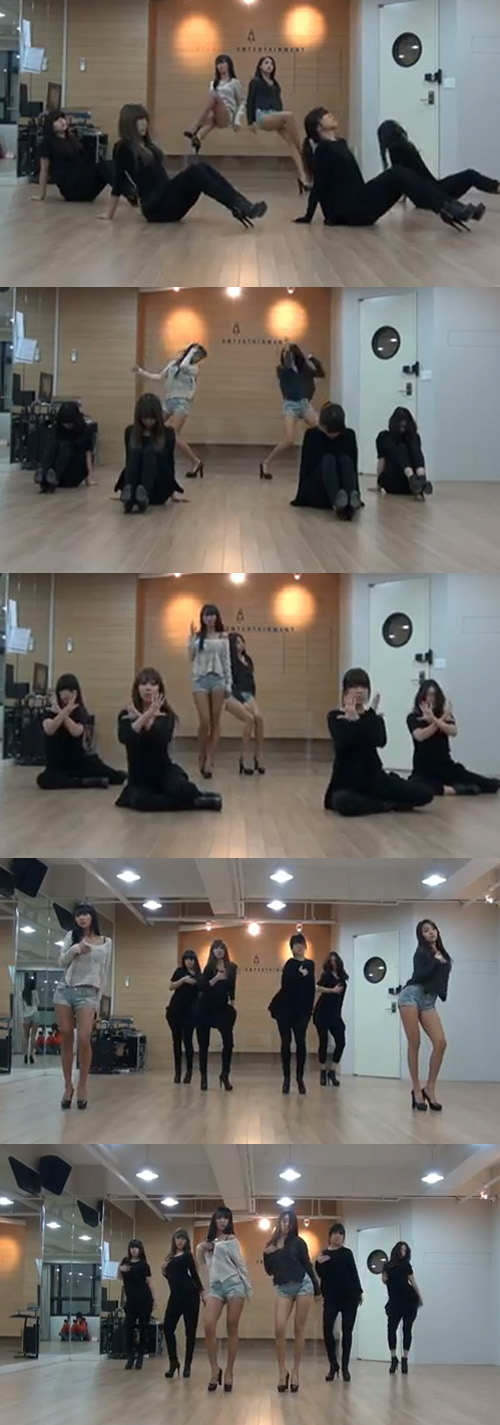 씨스타19 안무 연습 ⓒ씨스타19 안무 연습 영상 캡처