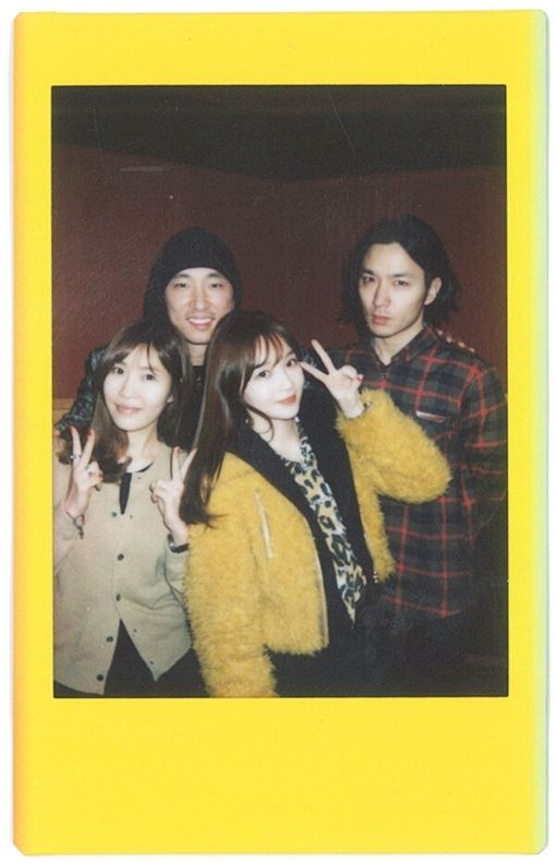 강민경 폴라로이드, '버벌진트와 함께 작업해' ⓒ강민경 트위터