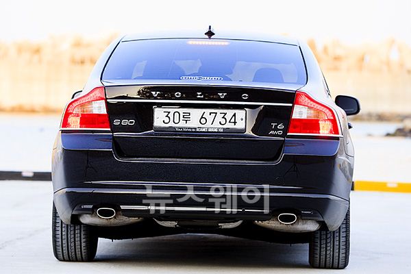 볼보자동차코리아 '볼보 S80 T6 익스큐티브. 윤경현 기자 squashkh@newsway.co.kr