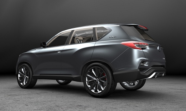 쌍용자동차 대형 SUV 콘셉트카 'LIV-1'. 사진제공=쌍용자동차