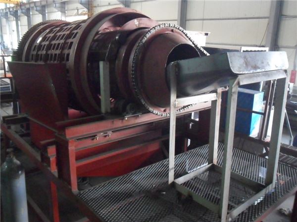 롯데건설이 개발한 폐기물 선별을 위한 다중 트롬멜 스크린 장치. 사진제공=롯데건설