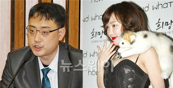 (좌)변희재 (우)낸시랭. 사진=뉴스웨이 DB