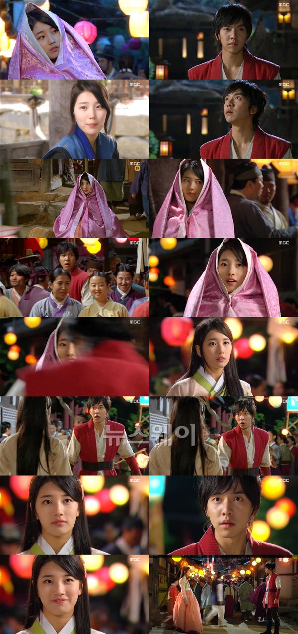 '구가의 서' 수지 한복자태. MBC 방송화면 캡처