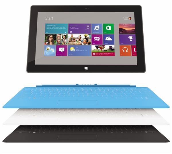 마이크로소프트(MS)가 태블릿PC ‘서피스(Surface)’를 국내 시장에 출시한다.