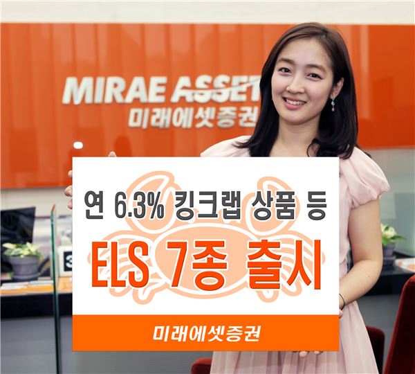 미래에셋證 연 6.3% 킹크랩 상품 등 ELS 7종 출시. 사진제공 = 미래에셋증권