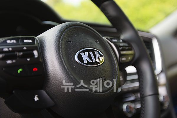 기아자동차 '더 뉴 k5'. 사진=윤경현 기자 squashkh@