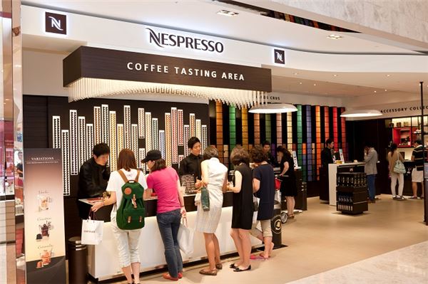 네스프레소 현대백화점 킨텍스점 부티크