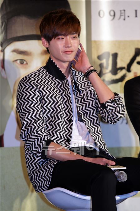 영화 ‘관상’ 제작발표회에 배우 이종석이 참석했다. 이주현 기자 juhyun@newsway.co.kr