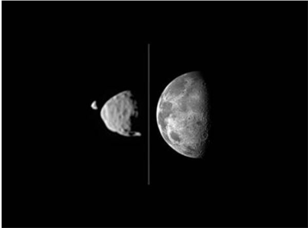 화성의 달 포찰, 사진= 나사 제공
