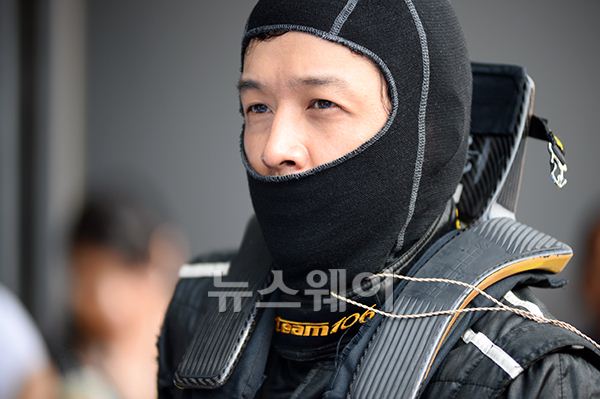 류시원은 ‘2013 람보르기니 가야르도 슈퍼 트로페오 아시아 시리즈’ 3라운드 경기를 끝낸 뒤 “힘든 레이스에서도 사랑하는 딸이 있어 집중할 수 있었다. 지금 딸이 너무 보고 싶다”고 말했다. 뉴스웨이 DB.