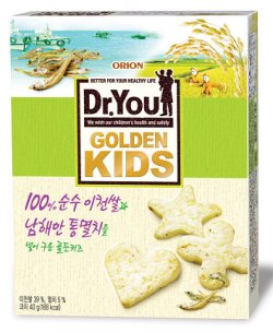 오리온, 로컬 푸드 '닥터유 골든 키즈'