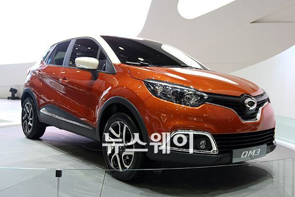 하반기 출시될 르노삼성차 소형 SUV QM3. 사진=윤경현 기자 squashkh@