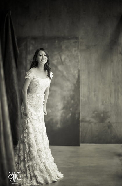 유호린이 동갑내기 직장인과 비공개 결혼식을 올렸다. 사진=레젤스튜디오 제공