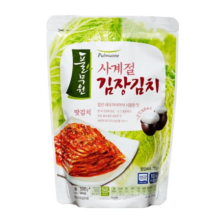 풀무원, 사계절 김장김치 맛김치./사진=풀무원식품 제공