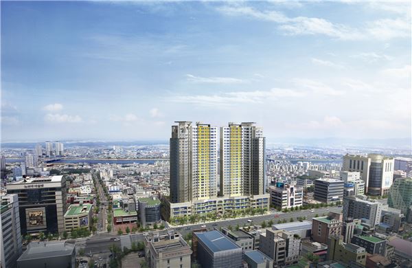 울산센트럴자이 조감도. 사진=GS건설