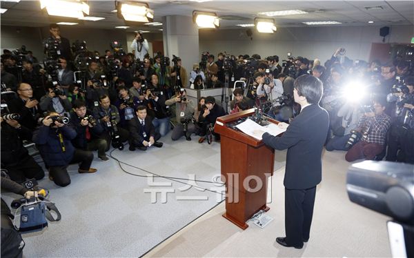 28일 오전 국회 정론관에서 안철수 무소속 의원이 기자회견을 열었다. 김동민 기자 life@newsway.co.kr