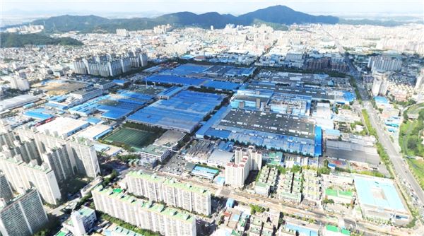 한국GM의 본사 소재지이자 핵심 생산기지인 인천 부평공장.