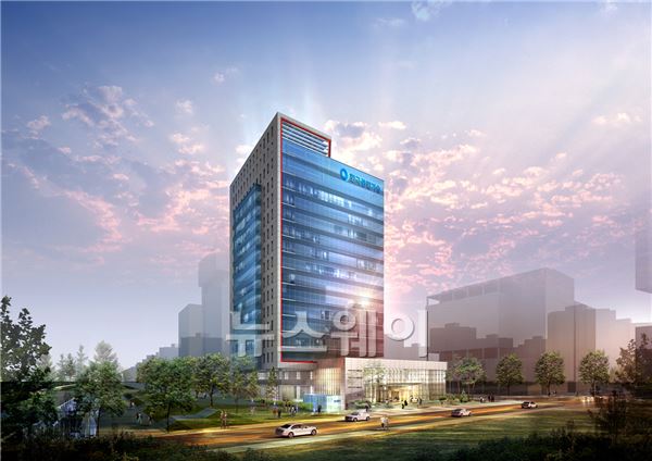 서울 마포구 상일동 한국종합기술 신사옥 조감도. 사진=한진중공업 제공