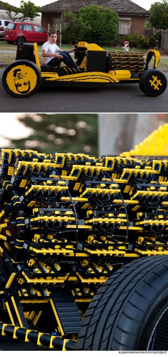 7천만 원 레고 자동차. 사진=온라인 커뮤니티