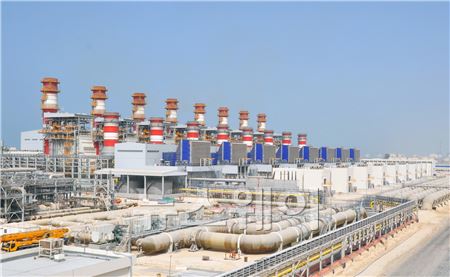카타르 라스라판 C 복합화력발전소. 사진=현대건설 제공