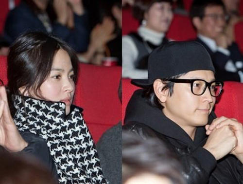 송혜교 강동원 시사회. 사진=롯데엔터테인먼트