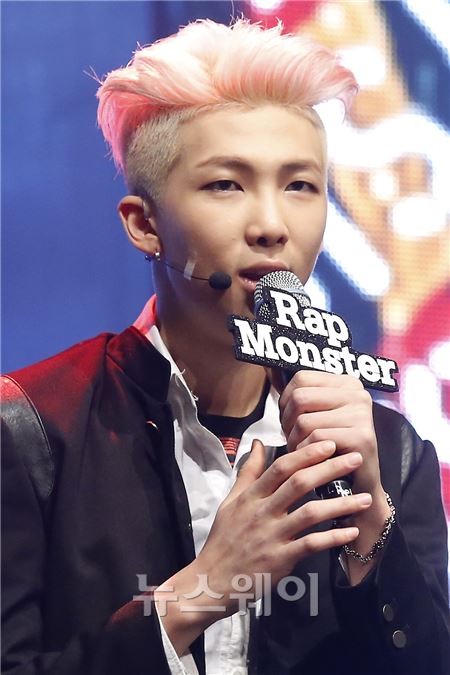 방탄소년단 리더 랩몬스터./사진=이선우 기자 sunday@newsway.co.kr