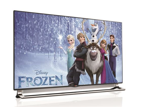 LG전자가 17일부터 인기 디즈니 애니메이션 ‘겨울왕국 3D’를 LG 스마트TV서 제공한다. 사진=LG전자