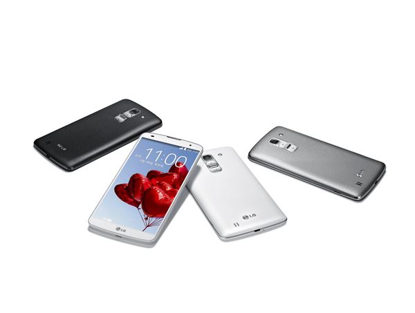 LG전자의 2014년 전략 스마트폰 'LG G프로2'는 5.9인치 대화면으로 국내출시한 제품 중 가장 큰 화면의 사양이다. 사진=LG전자.