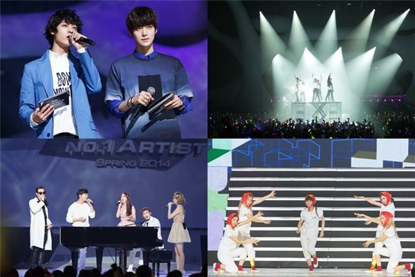 K-POP ★들, 일본 요코하마 봄밤 홀렸다! '글로벌 엠카운트다운' 기사의 사진