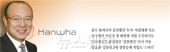 김승연 회장 석방 그후··· 멈췄던 한화가 ‘뛴다’ 기사의 사진