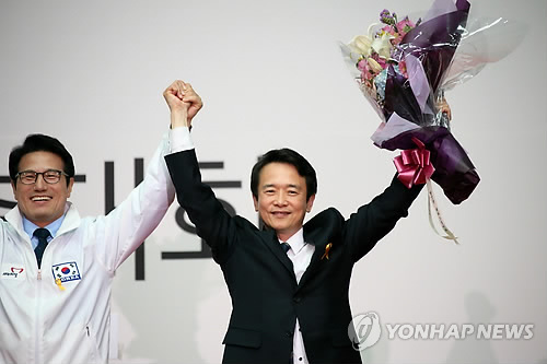 새누리당 경기도지사 후보에 남경필 당선. 사진=연합뉴스