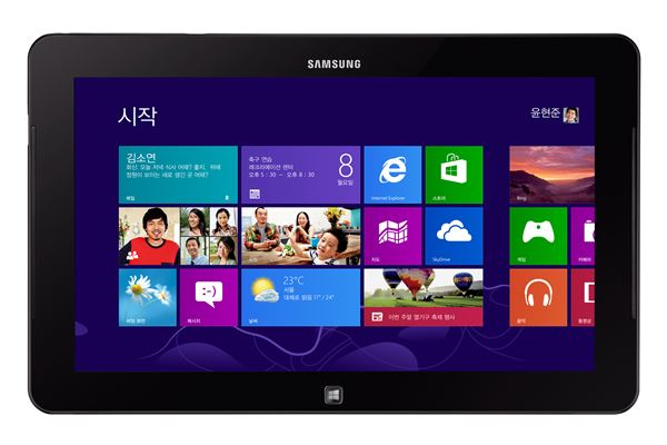 삼성전자의 태블릿PC '탭7'. 사진=삼성전자 홈페이지