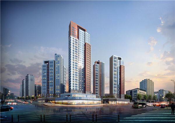‘아크로힐스 논현’ 투시도. 사진=대림산업 제공