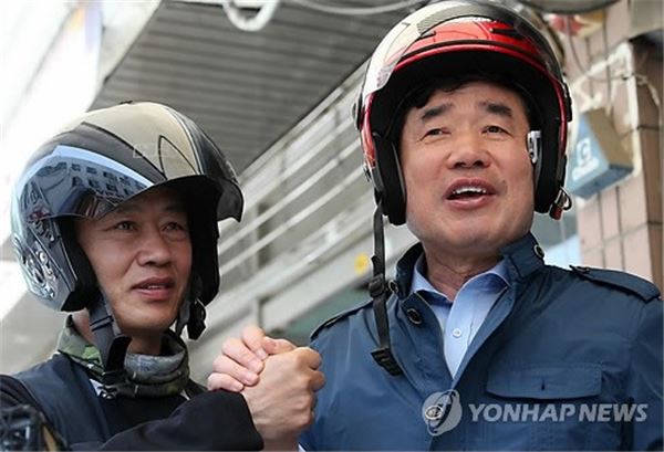 김진표 새정치민주연합 경기도지사 후보. 사진=연합뉴스 제공