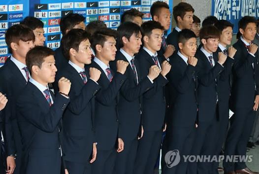 홍명보 호 미국 마이애미로 출국 사진=연합뉴스 제공