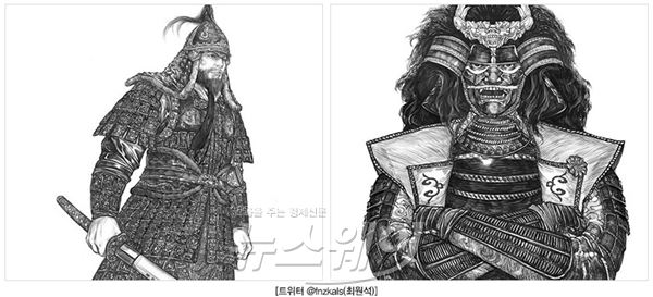 ‘명량’, 메인 예고편 공개 후 대한민국은 ‘이순신 신드롬’ 기사의 사진