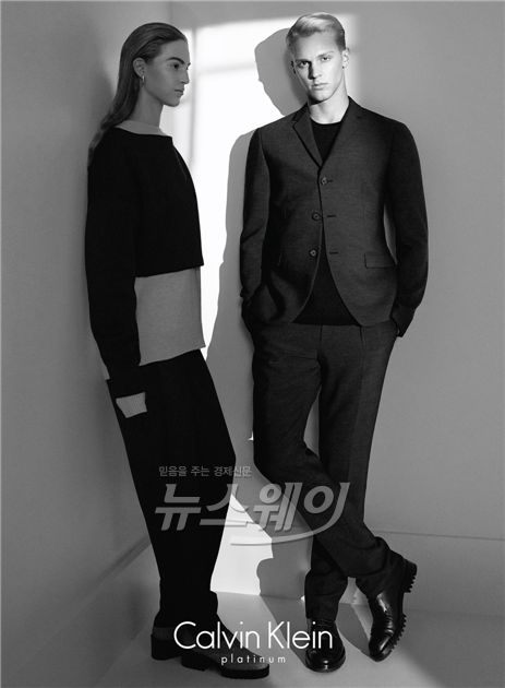 사진= [@2014 David Sims] 캘빈클라인 플래티늄 2014 가을 캠페인