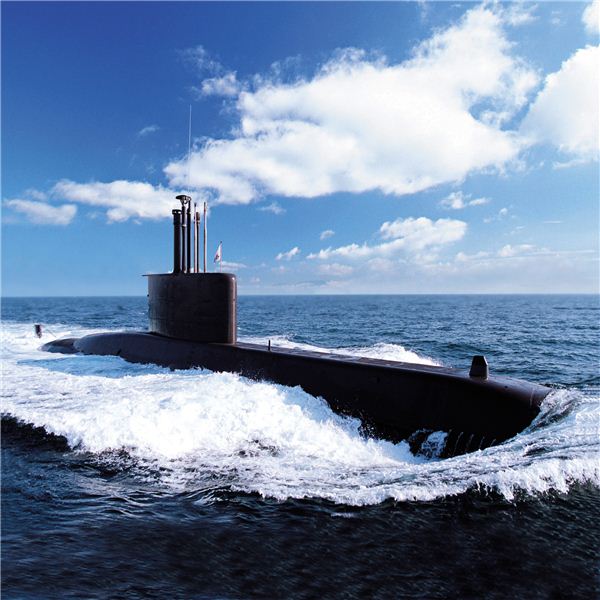 대우조선해양이 한국 해군의 잠수함 시대를 열었던 장보고-I급(209급 잠수함)의 3척의 성능개량사업을 1790억원에 수주했다. 사진=대우조선해양 제공