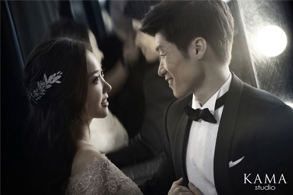 박지성 김민지 결혼. 사진=카마스튜디오 제공