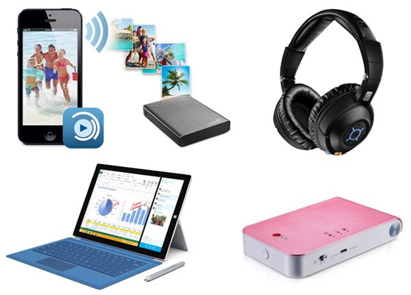 사진=씨게이트, 젠하이저, 마이크로소프트, LG전자 제공