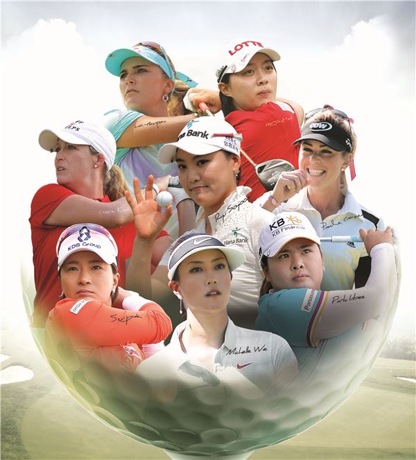 공식앱깔고 경품받고...LPGA 하나·외환 챔피언십 16일 개막 기사의 사진