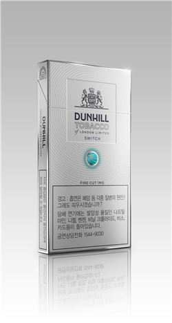 던힐 파인컷 스위치 1MG. 사진=BAT코리아 제공