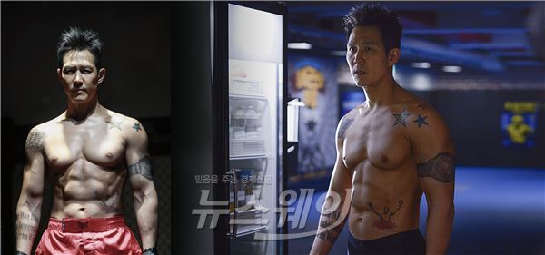 ‘빅매치’, 이정재 실전 파이터 복근···“이게 바로 명품 복근이다” 기사의 사진