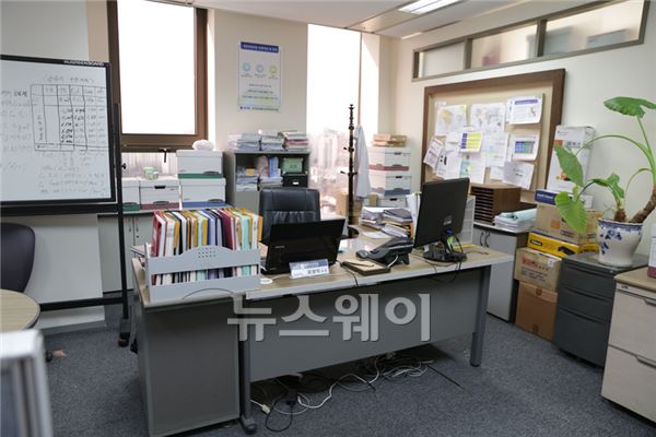 '미생' 세트장 오성식 자리 / 사진 = CJ E&M