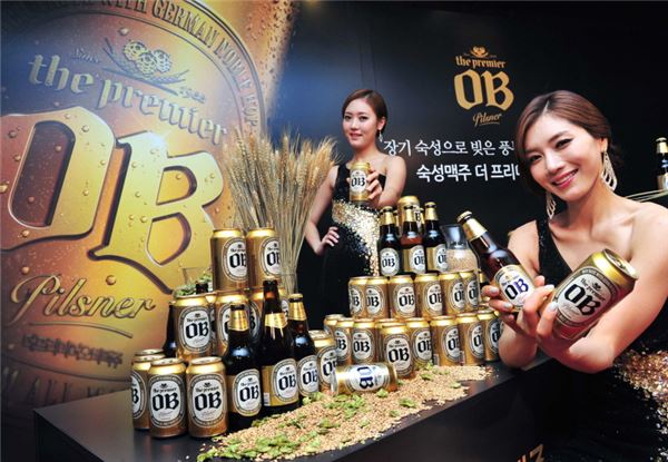 오비맥주, '더 프리미어 OB' 출시. 사진=오비맥주 제공