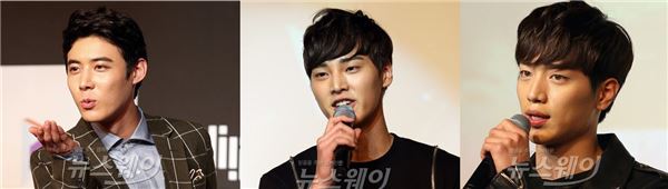 서프라이즈 (좌로부터) 유일, 이태환, 서강준 / 사진 = 김동민 기자(life@newsway.co.kr)