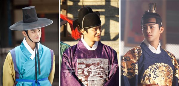 사진= KBS2 '왕의 얼굴'에서 3색 매력을 발산하며 첫 사극에서 합격점을 받은 서인국 / 젤리피쉬 제공